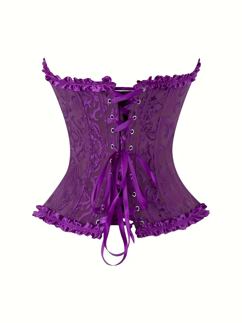 MARDI GRAS RENAISSANCE WITH PINS CORSET