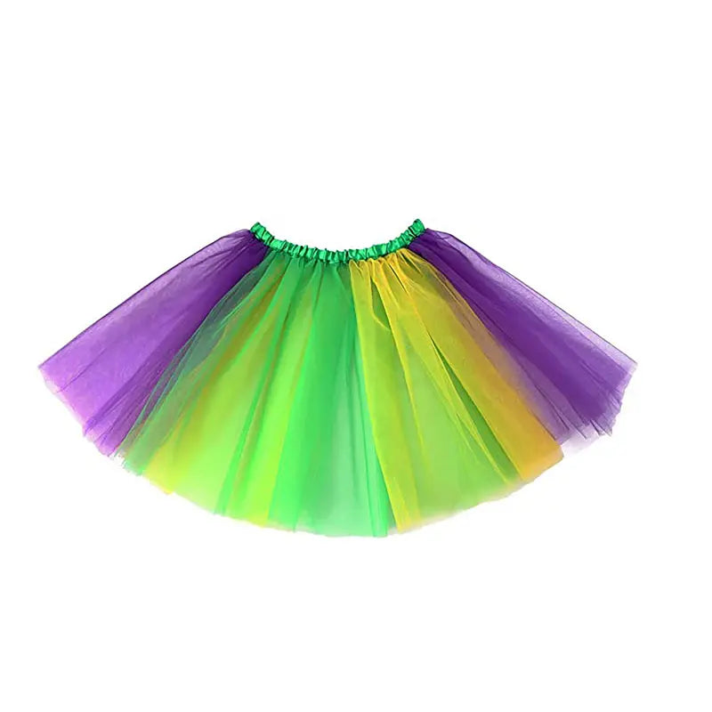 2pcs Feathered Headband and Skirt Party Accessories Set