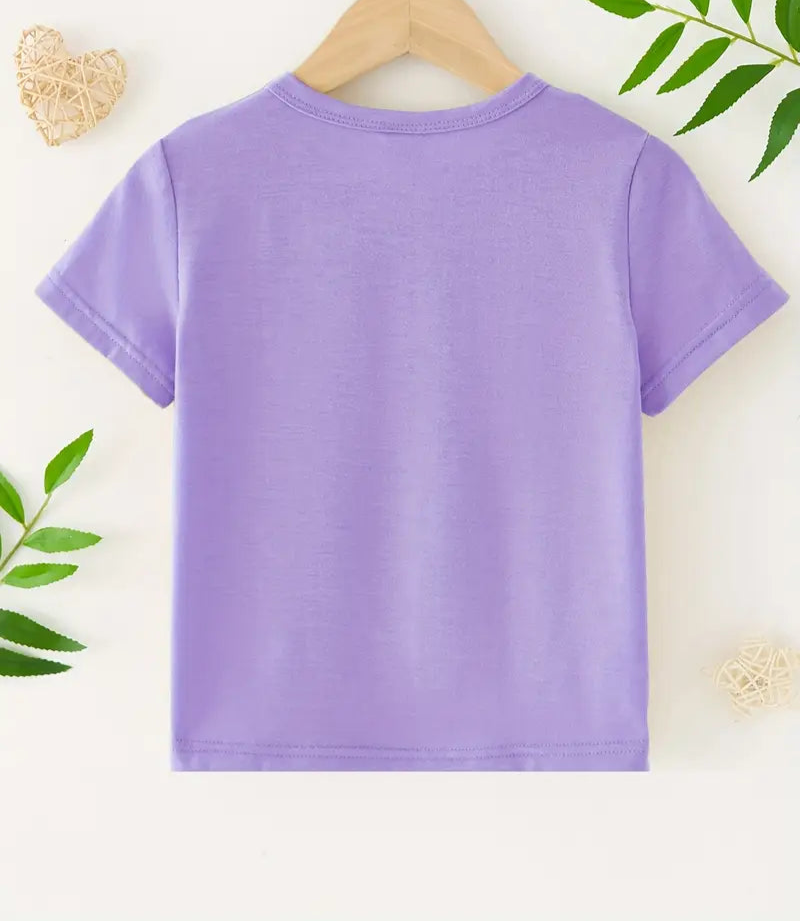 Youth Mardi Gras Short Sleeve Graphic Print T-Shirt Unisex