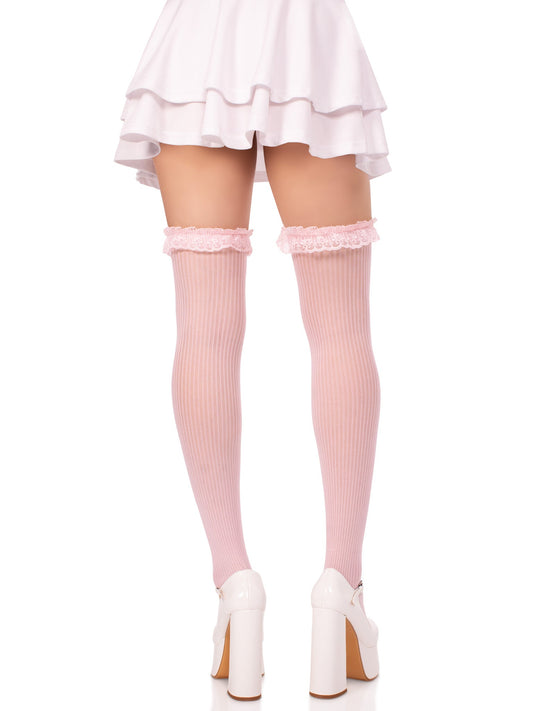 Calliope Striped Thigh Highs
