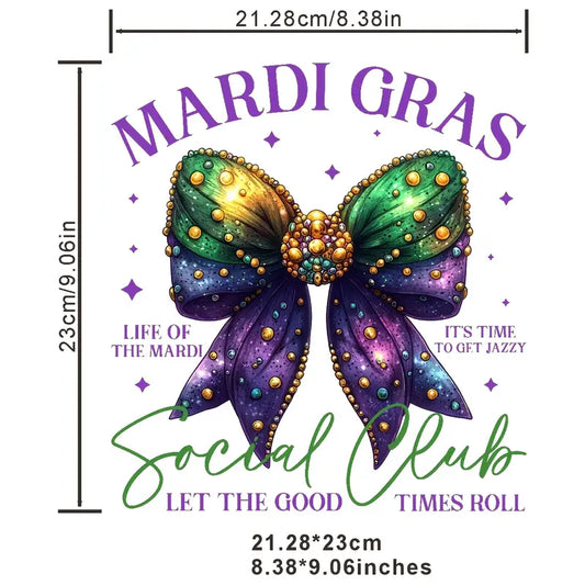 Custom Graphic Print Mardi Gras Festival Tumbler Cup