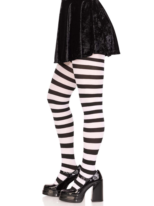 Darby Striped Opaque Tights