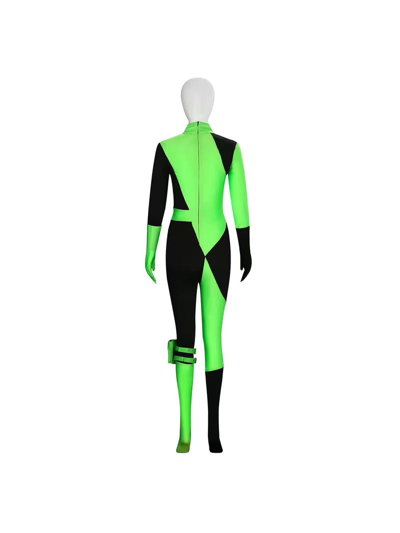 Shego Jumpsuit Cosplay Costume