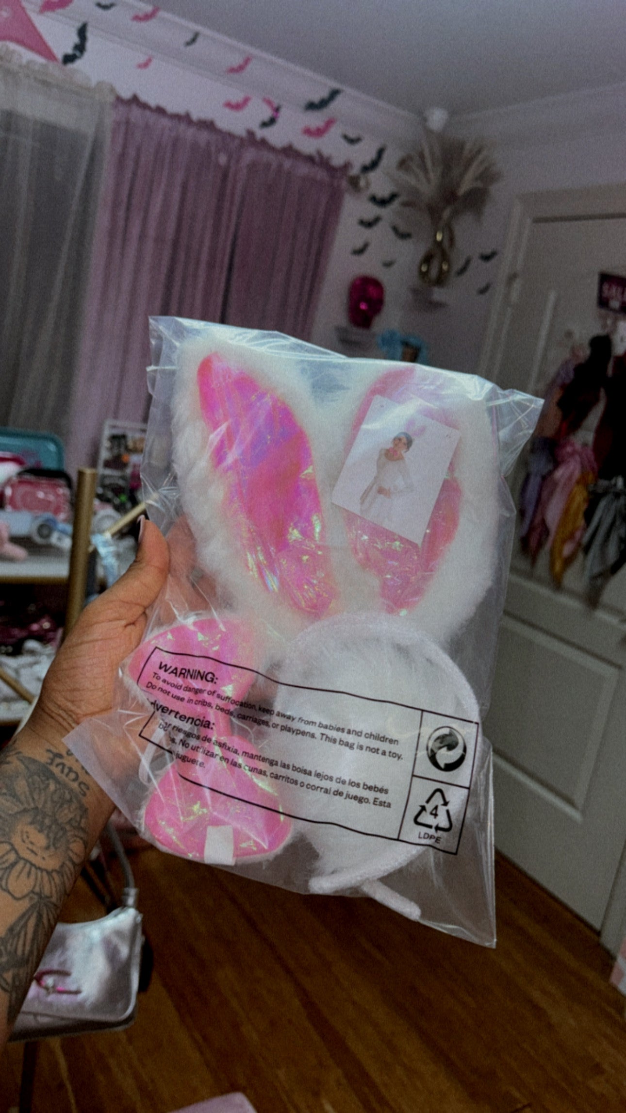 EASTER BUNNY HALLOWEEN ACCESSORIES SET