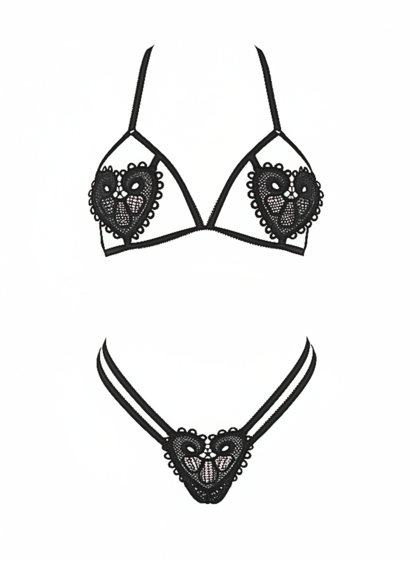 Illicit Affair Bra and Panty Set