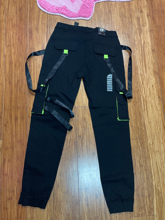 CARGO JEANS FLAP POCKET PANTS