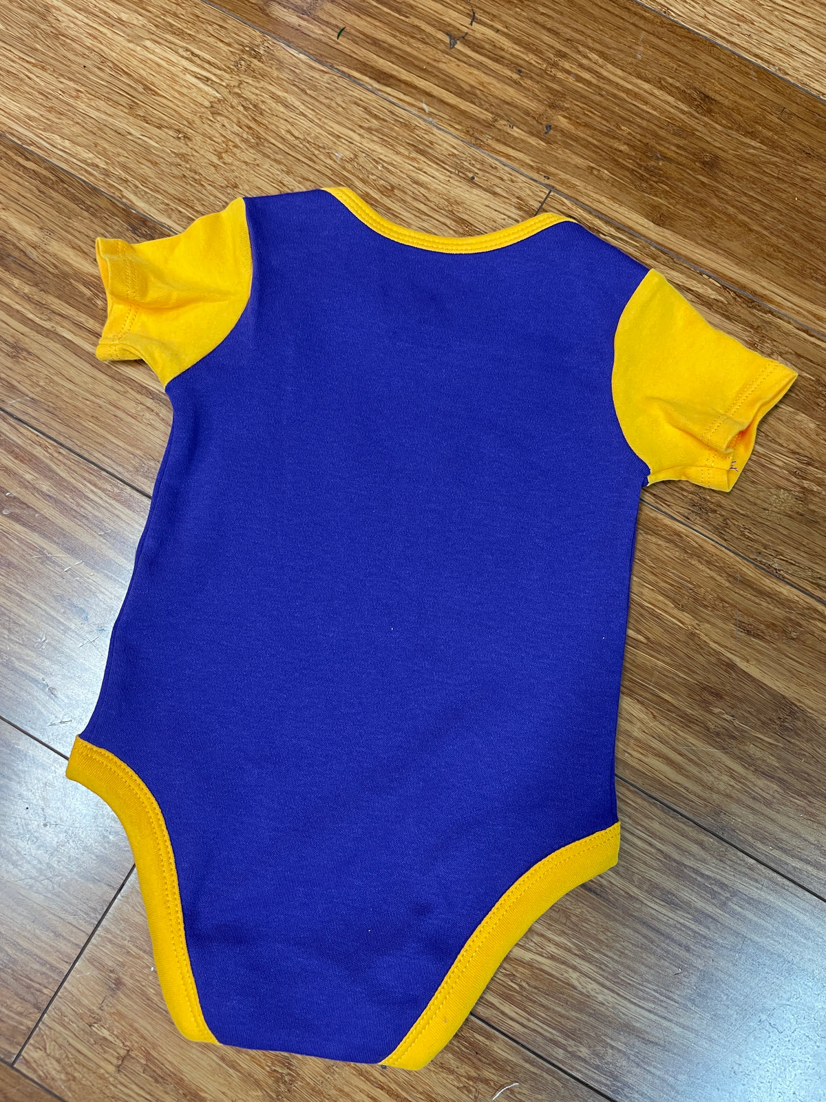 NCAA Short Sleeve Onesie with Embroidered Team Logo