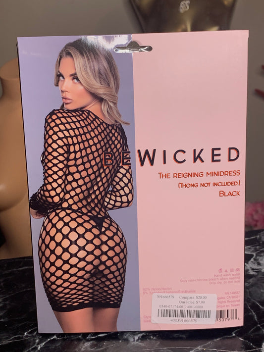 Bewicked The Reigning Mini Dress
