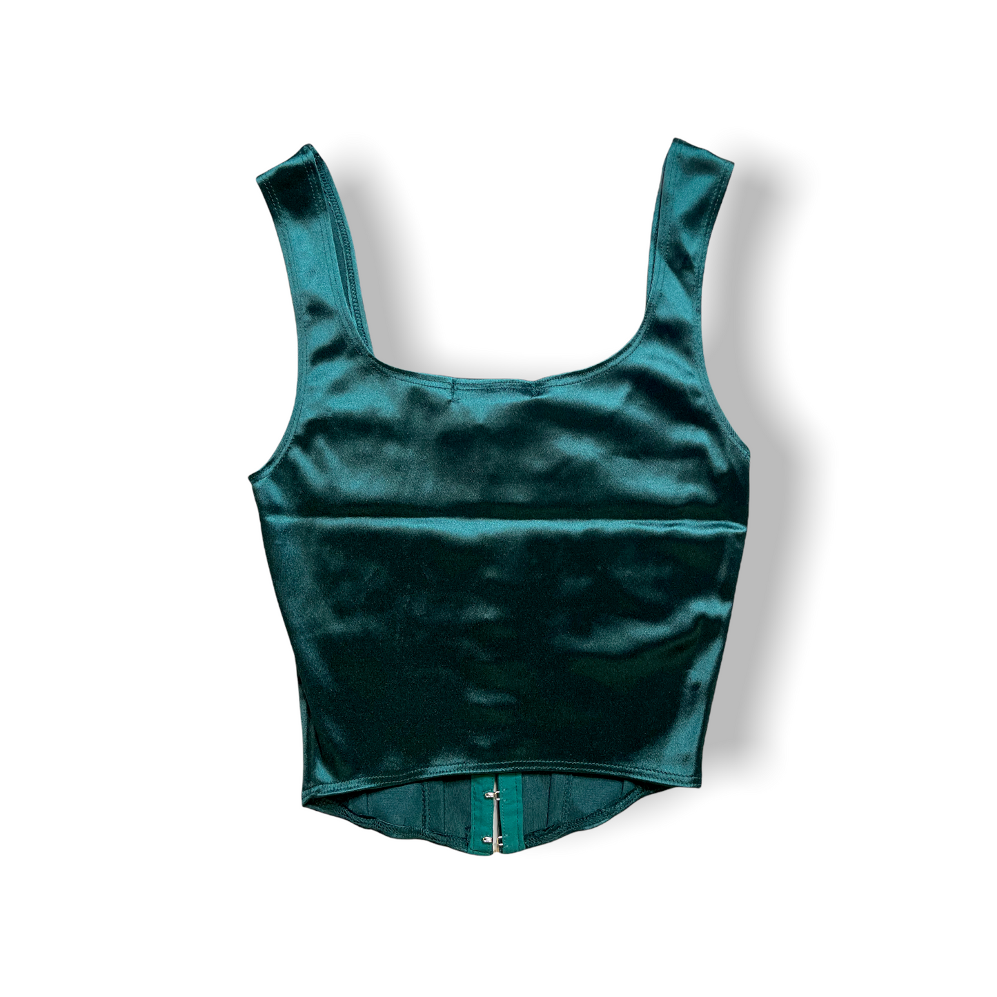 Vintage Green Corset Top