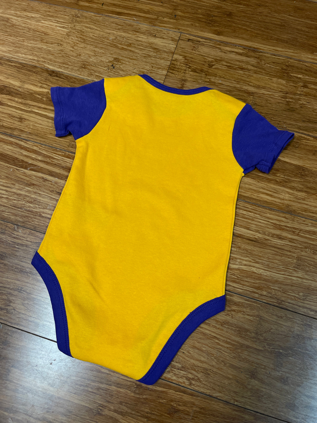 NCAA Short Sleeve Onesie with Embroidered Team Logo