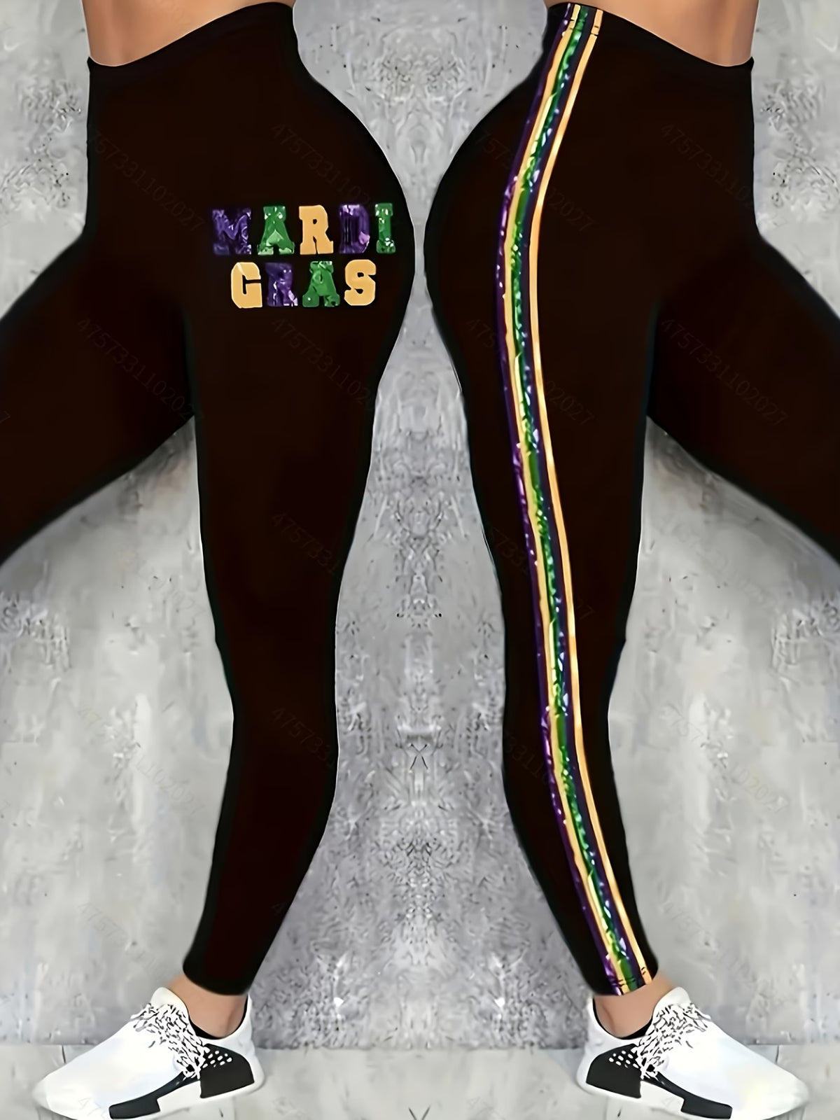 Women's Mardi Gras Leggings