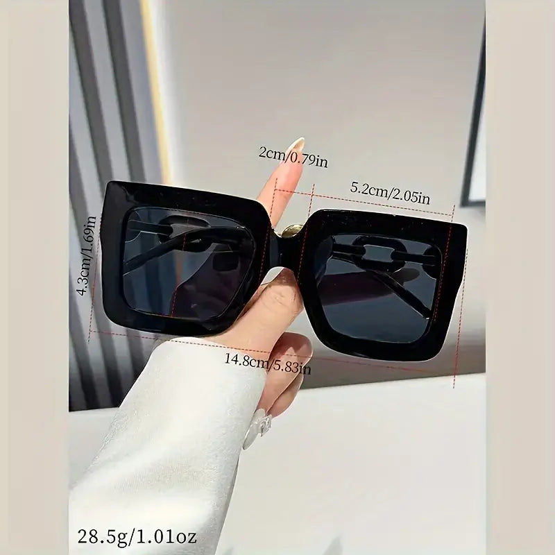 Casual Oversized Fall Style Sunglasses