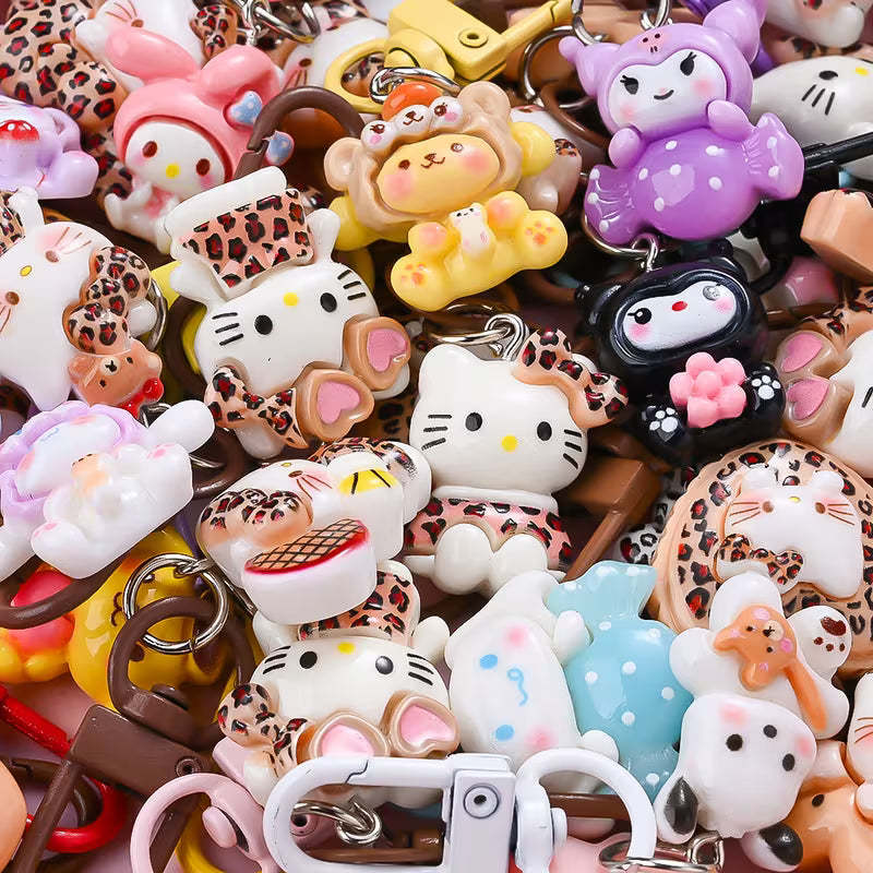 1 Pc Sanrio Charm Keychain