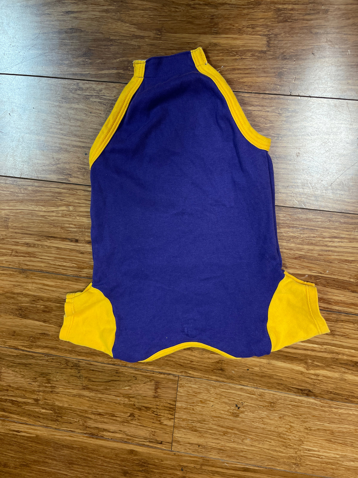 NCAA Short Sleeve Onesie with Embroidered Team Logo