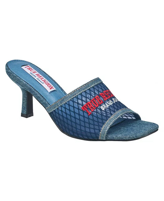 TRUE RELIGION COI OPEN-TOE HEELS