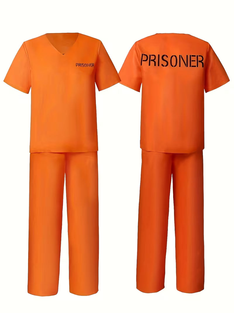 Adult Jailhouse Prisoner Costume