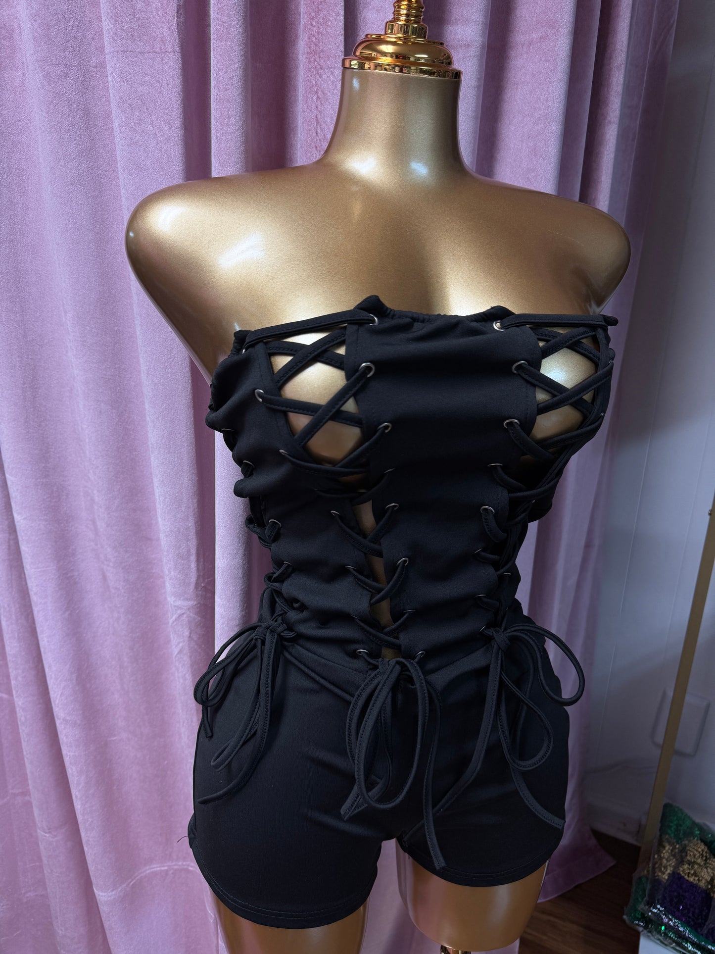 WOVEN PRINCESS ROMPER