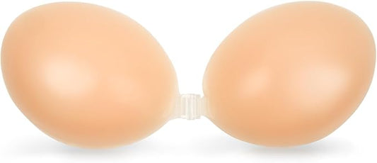 Strapless Sticky Adhesive Bra Invisible Push Up Reusable Silicone