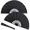 Paper Folding Hand Fans 8.3 inch