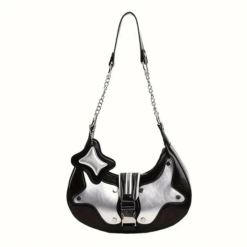 VINTAGE PUNK SHOULDER BAG "ZERO ZENON"