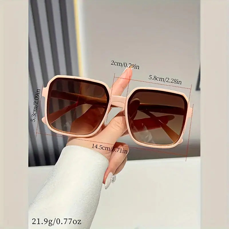 Casual Oversized Fall Style Sunglasses