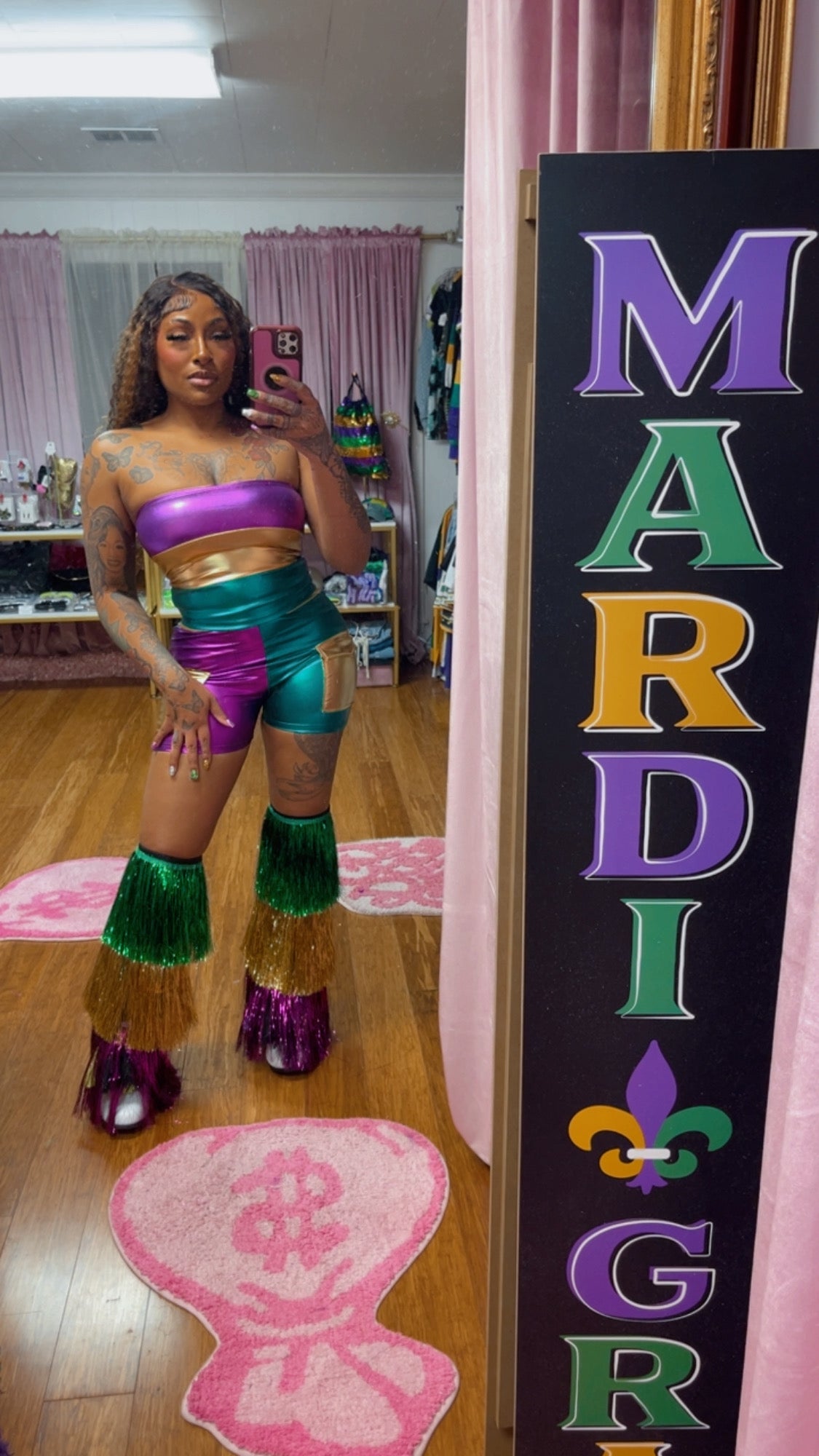 MARDI GRAS METALLICIA SET