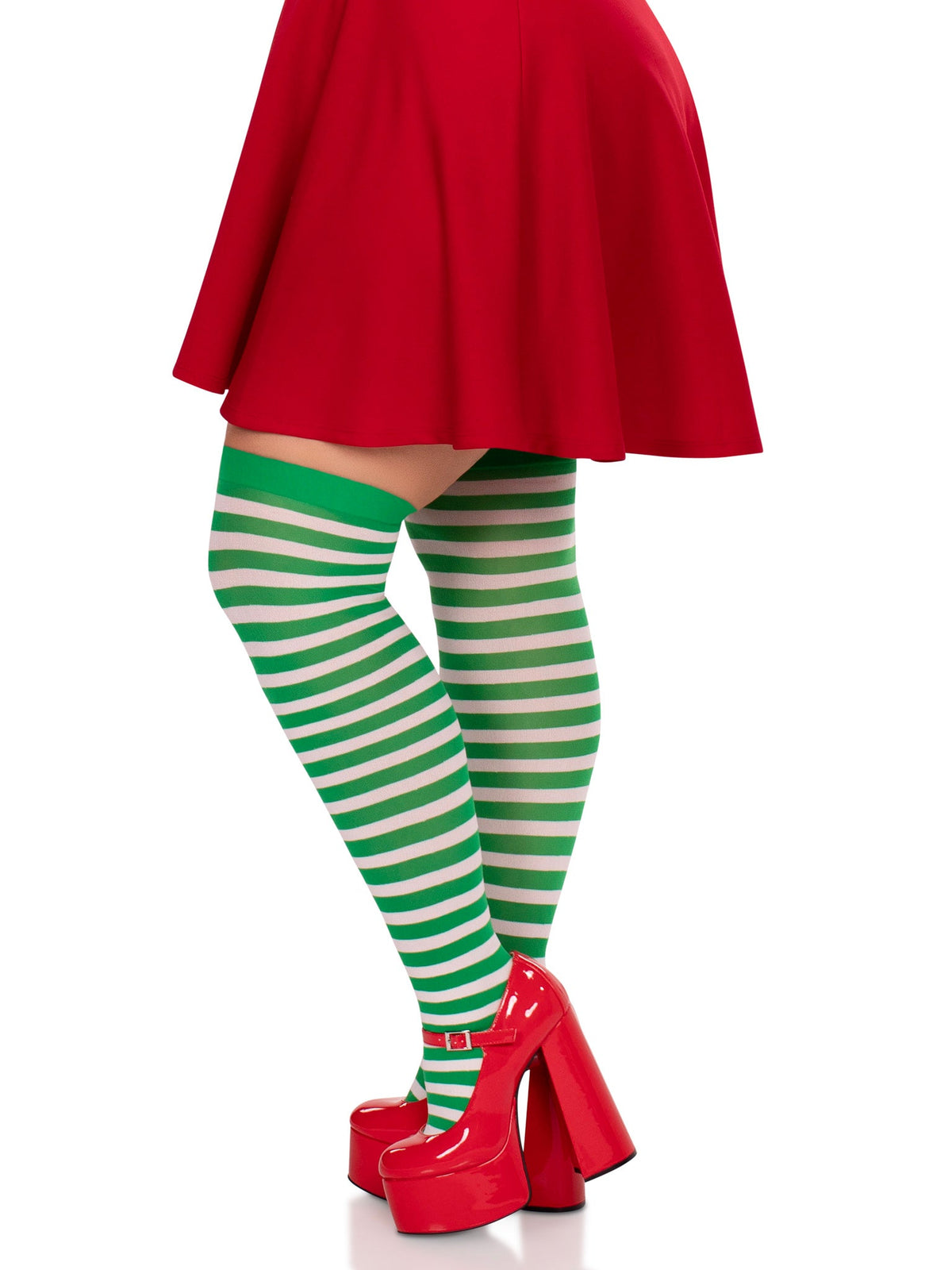 Cari Striped Stockings