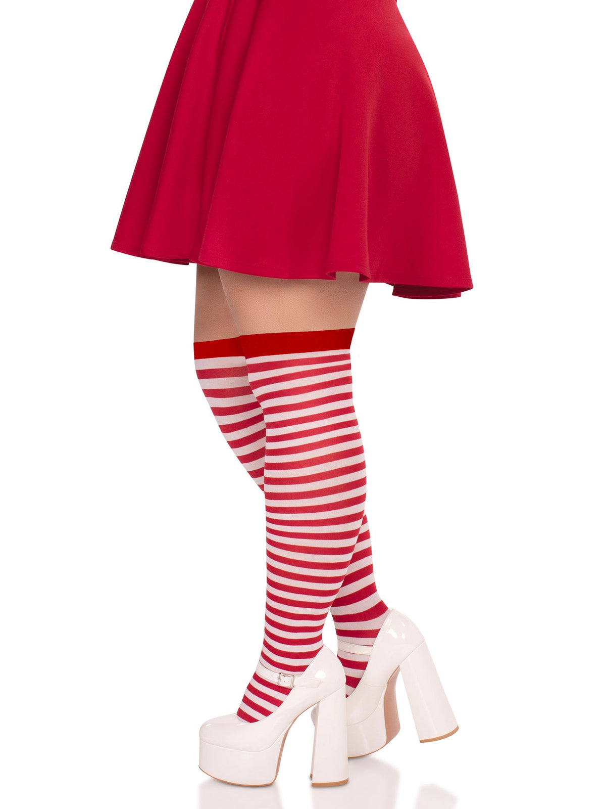 Cari Striped Stockings