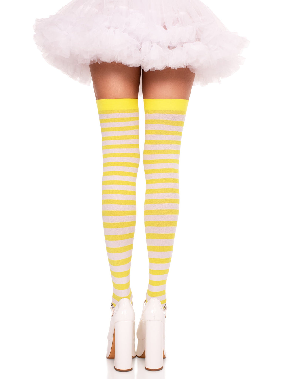 Cari Striped Stockings