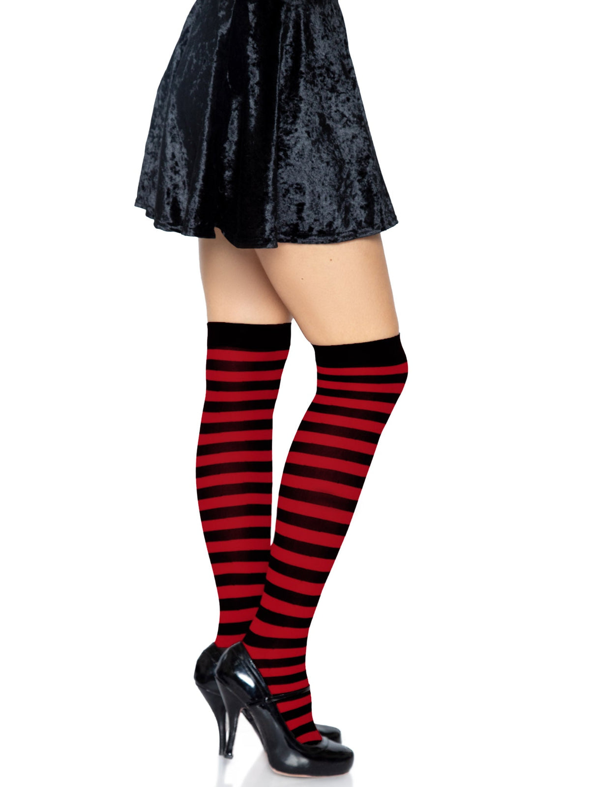Cari Striped Stockings
