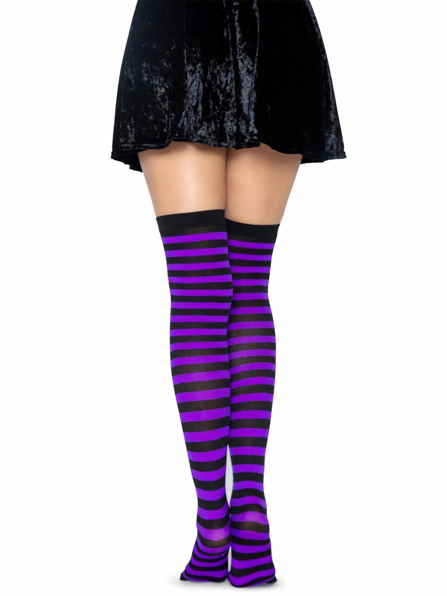 Cari Striped Stockings