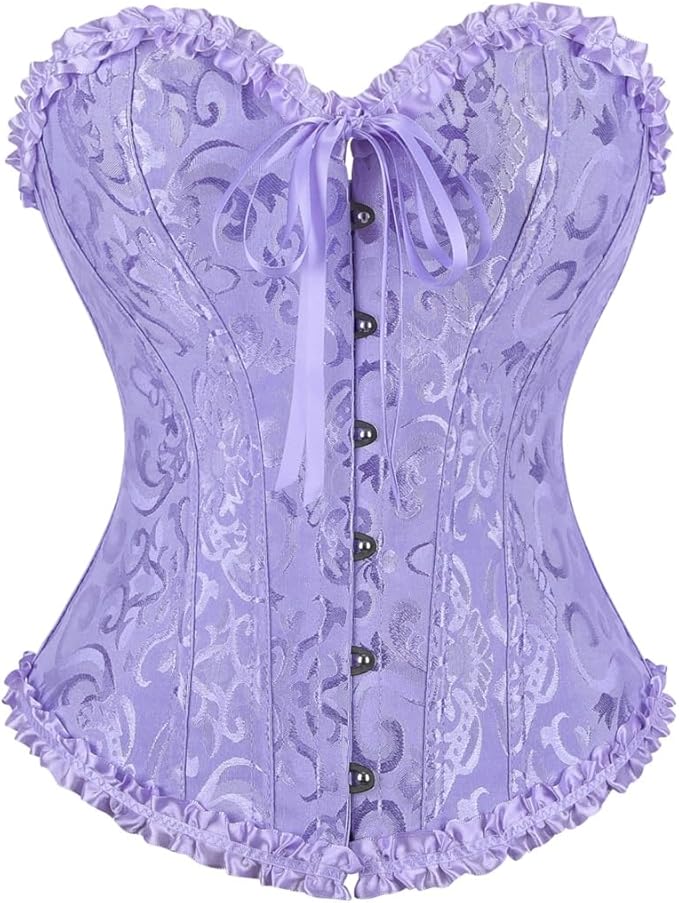 MARDI GRAS RENAISSANCE WITH PINS CORSET