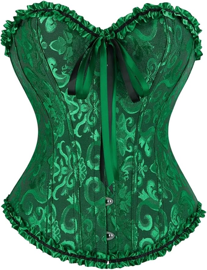 MARDI GRAS RENAISSANCE WITH PINS CORSET