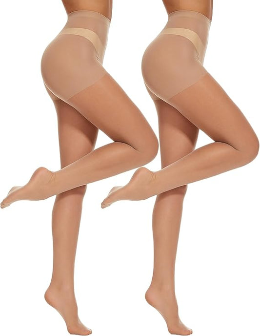 ULTRA-THIN SHEER PANTYHOSE HIGH WAISTED STOCKINGS