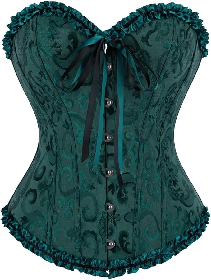 MARDI GRAS RENAISSANCE WITH PINS CORSET
