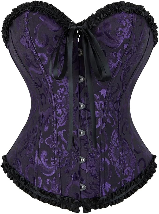 MARDI GRAS RENAISSANCE WITH PINS CORSET