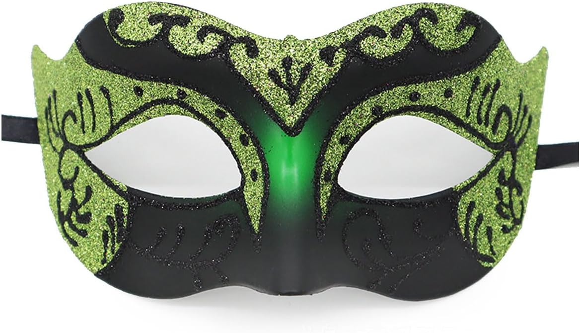 Glitter Masquerade Venetian Mask for Men