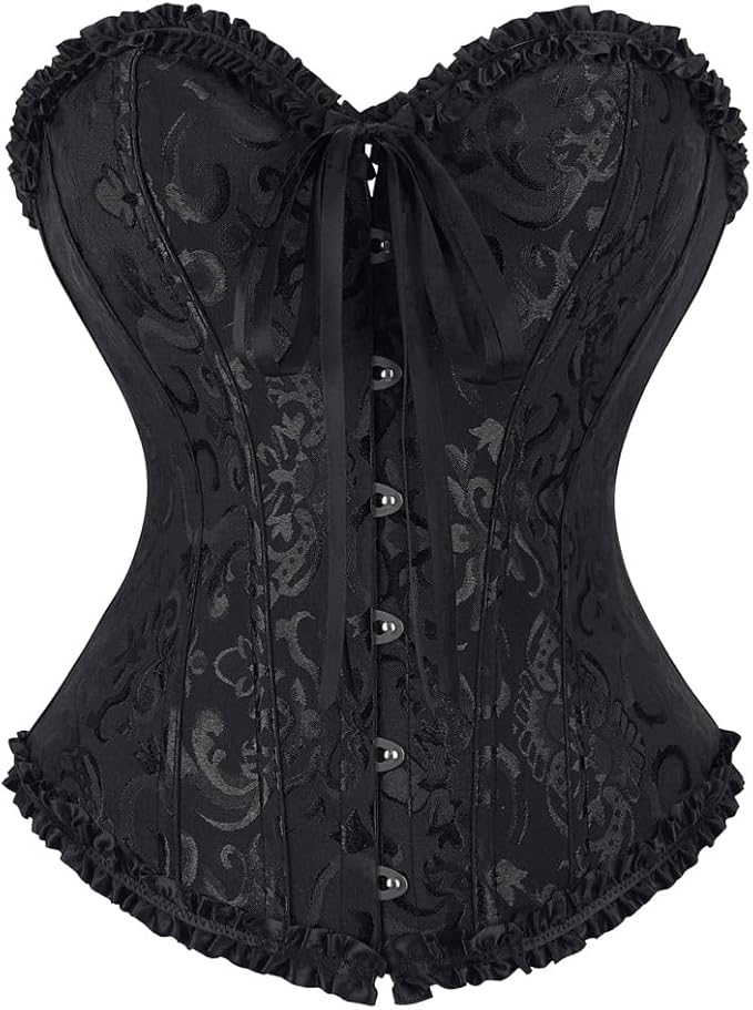MARDI GRAS RENAISSANCE WITH PINS CORSET