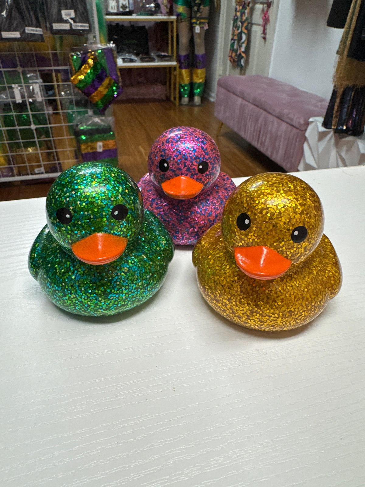 MARDI GRAS RUBBER 2 INCH DUCK