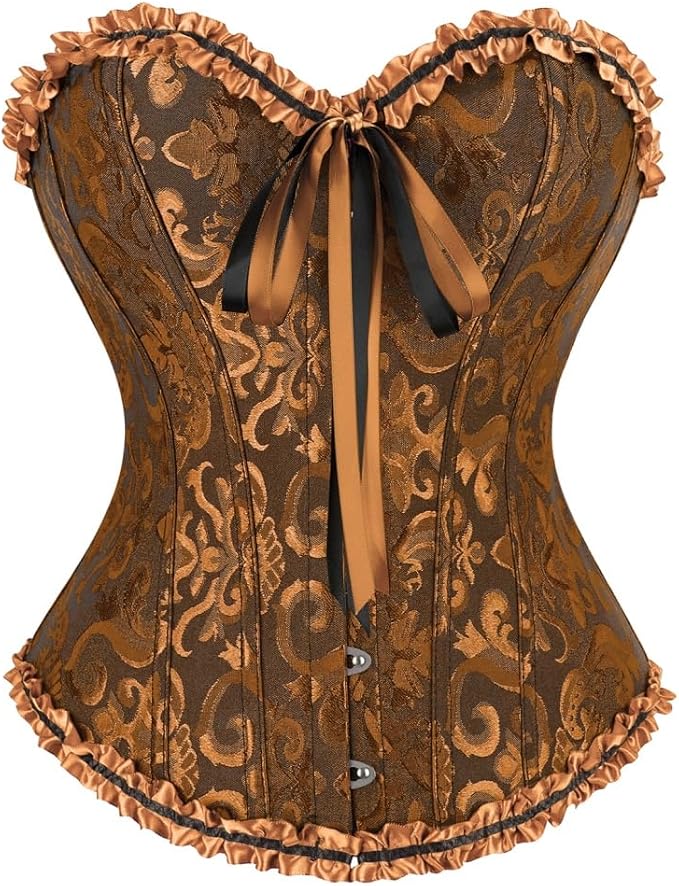 MARDI GRAS RENAISSANCE WITH PINS CORSET