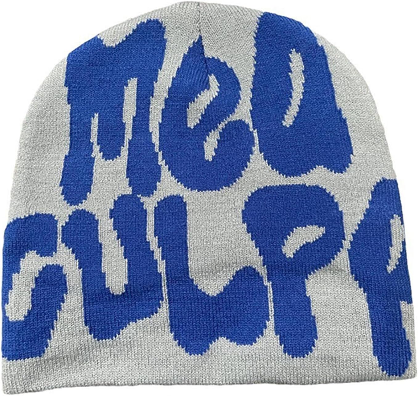 Graphic Beanie Skull Hat Knitted Beanie Hat MEA Culpa UNISEX