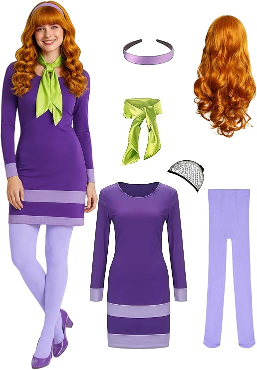 DAPHNE BLAKE COSTUME 6PCS SET