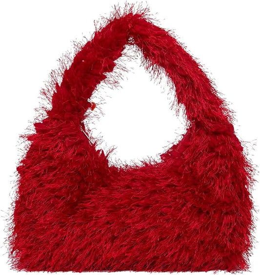 FRINGE FRENZY HANDBAG