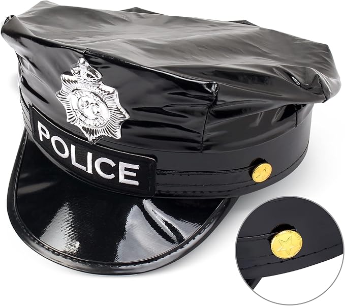 Police Hat Police Officer Costume Accessory