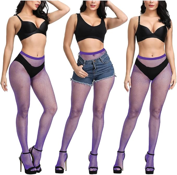 Sexy Womens Petite Princess Fishnet Stockings