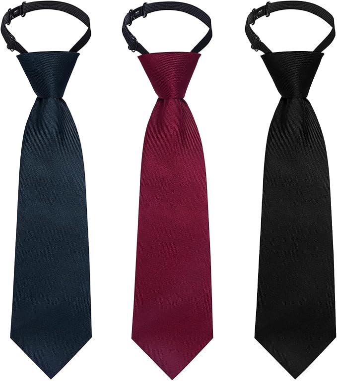 Necktie Pre-Tied Adjustable Neck Strap