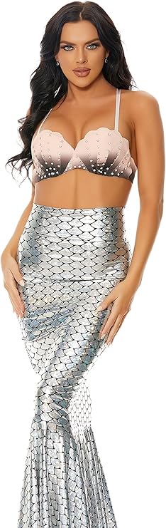 Women's Forplay Mermaid Halloween Costume Set