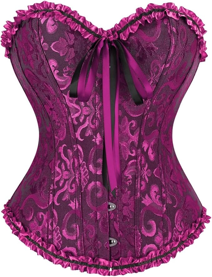 MARDI GRAS RENAISSANCE WITH PINS CORSET