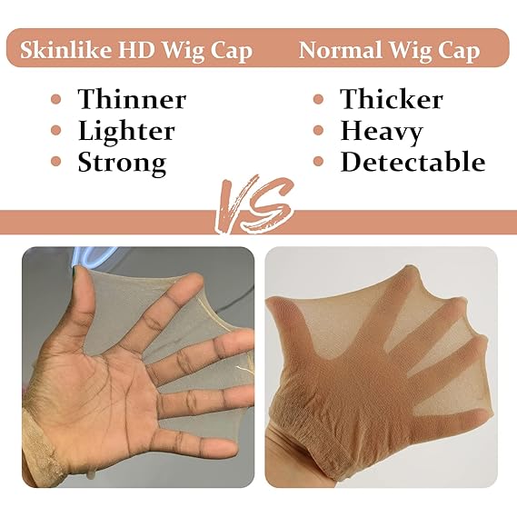 1 PIECE ULTRA THIN HD WIG CAP