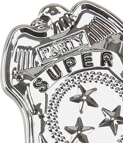 Metal Police Badges Costume Accessories
